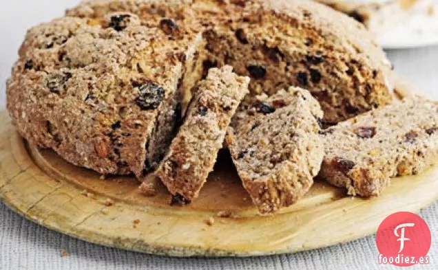 Pan de soda con frutas y especias