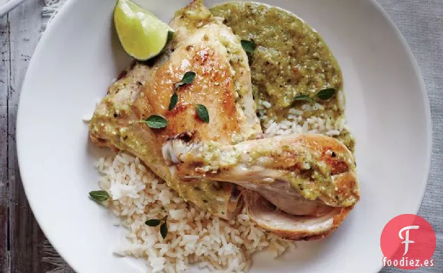 Pollo Verde de Cocción Lenta