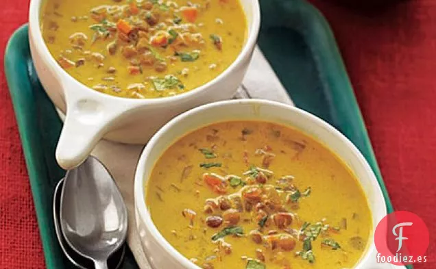 Sopa de Lentejas al Curry