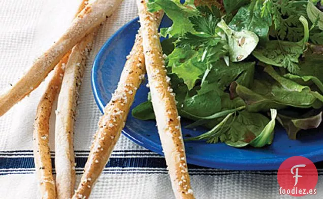 Palitos de Pan Finos con Sal y pimienta