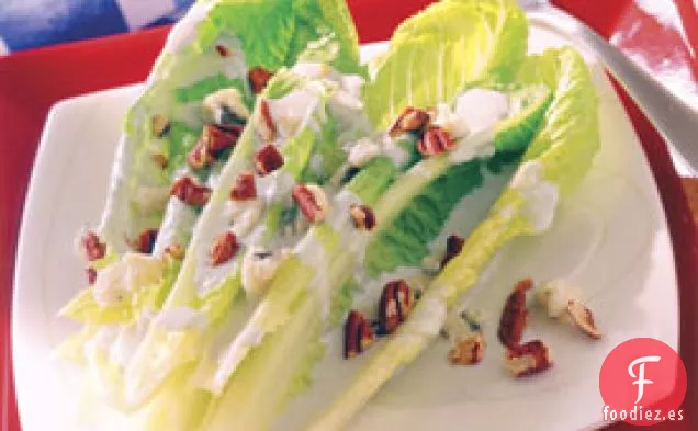 Corazones Romanos con Roquefort y Nueces Tostadas