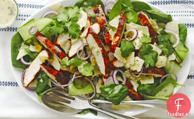 Ensalada de pollo indio