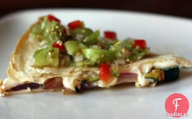 Quesadillas de Verduras a la Parrilla