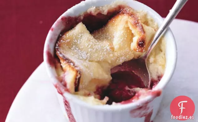 Soufflés de Limón con bayas de Boysen