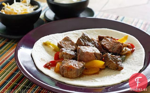 Fajitas de Carne A La Parrilla