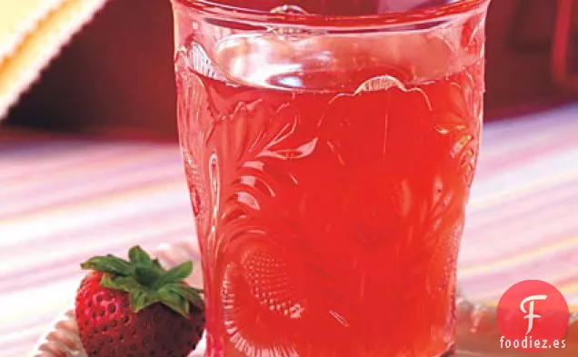 Ponche de Limonada de Arándanos