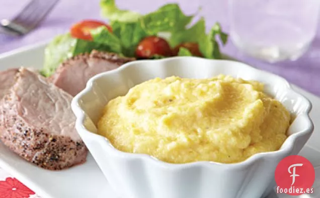 Polenta Cremosa de Dos Quesos