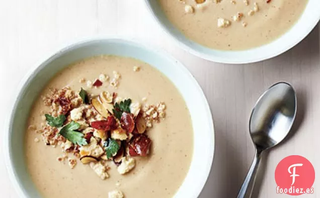 Sopa de Coliflor Asada