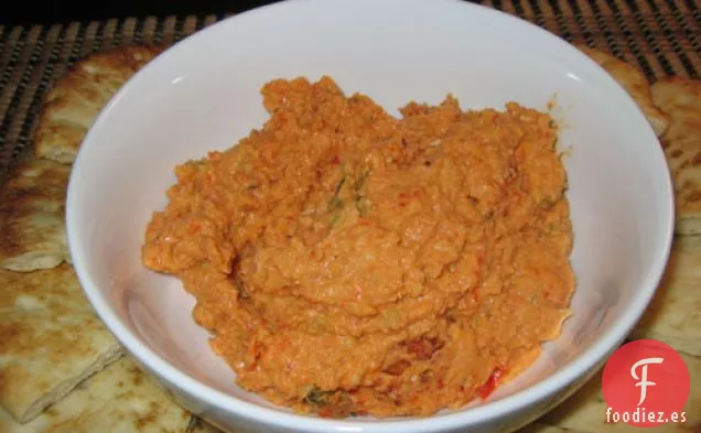 Hummus de Pimiento Rojo Asado