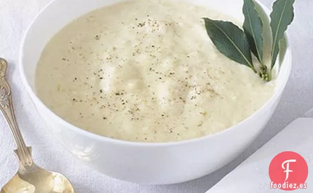 Salsa cremosa de pan y cebolla