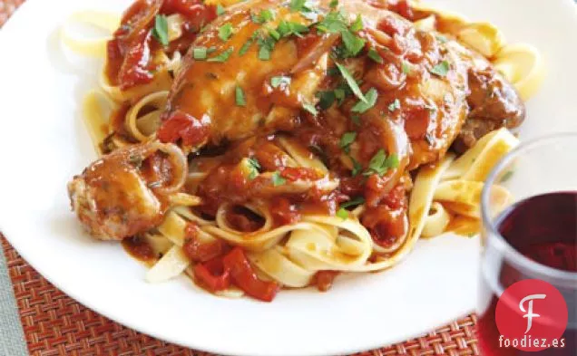 Arrabbiata de pollo