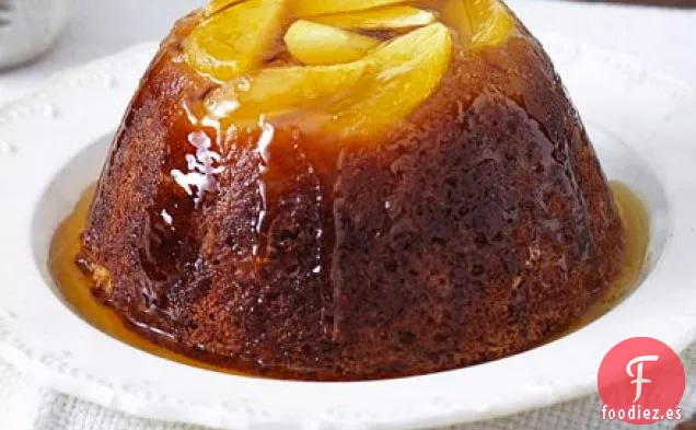 Budín de manzana con melaza