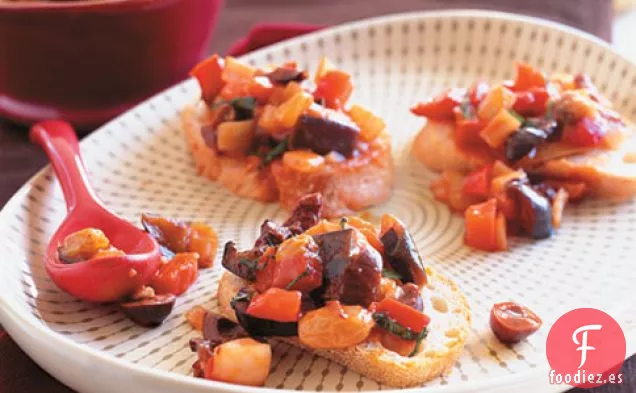Caponata Con Hinojo, Aceitunas Y Pasas