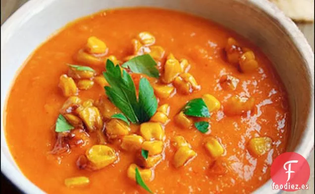 Sopa de Pimiento de Batata