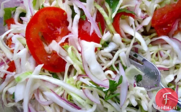 Ensalada de Repollo con Tomate