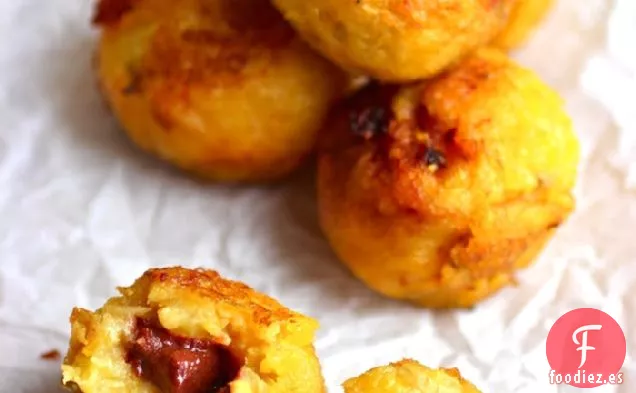 Bolas de Plátano Maduro (Buñuelos de Plátano Maduro)