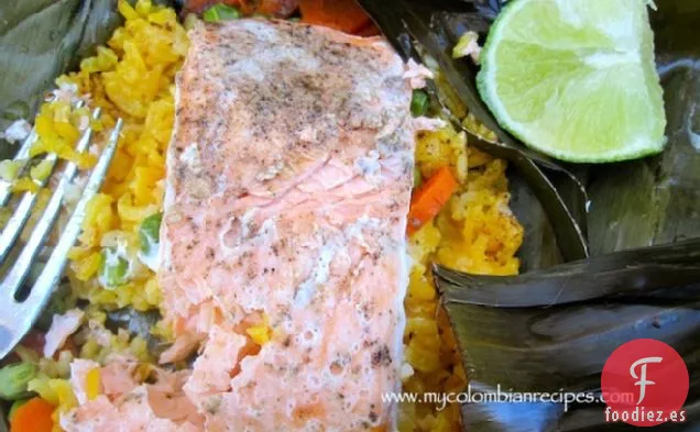 Fiambre de Salmón (Paquetes de Salmón y Arroz)