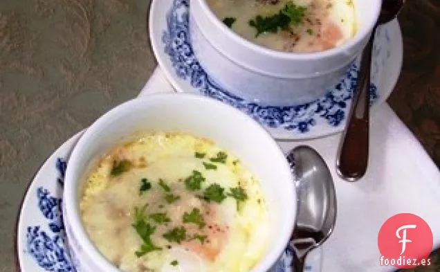 HUEVOS AL HORNO CON PORTOBELLO (HUEVOS CON PORTOBELLO)