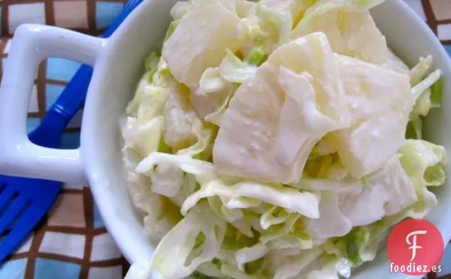 Ensalada de Repollo con Piña