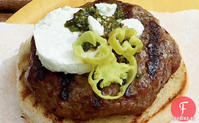 Hamburguesas de Pesto de Tomate seco al Sol
