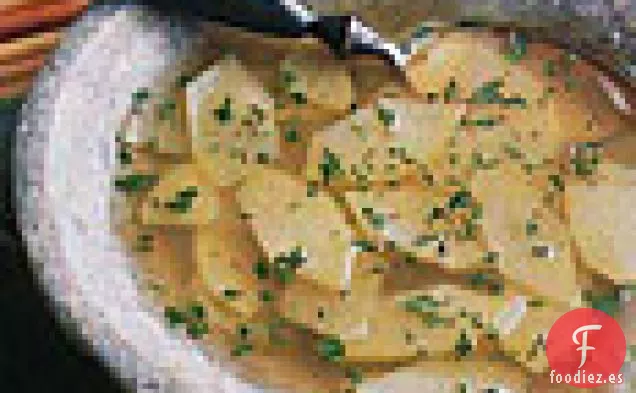 Sopa de Chayote con Hierba de Limón y Jengibre