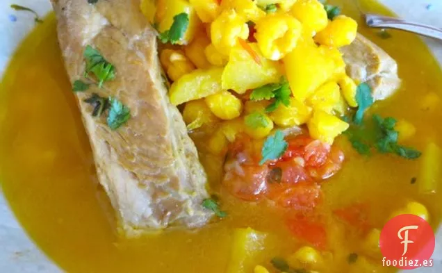 Sopa de maíz Pelao (Sopa de maíz Pelao)