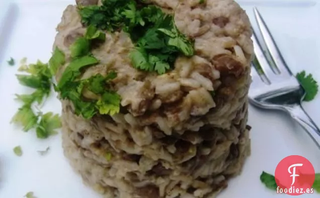 Arroz con Coco y Lentejas