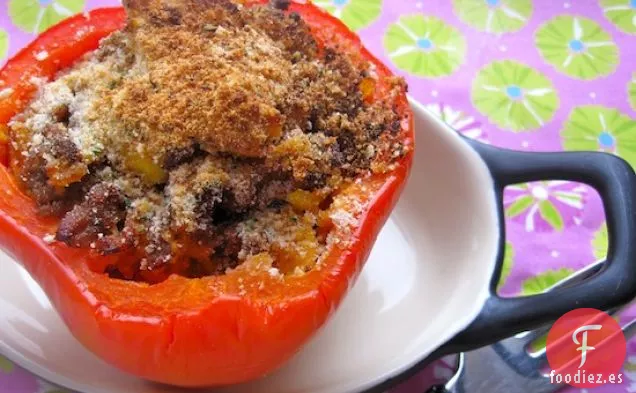 Pimentones Rellenos (Pimientos Rellenos al Estilo Colombiano)