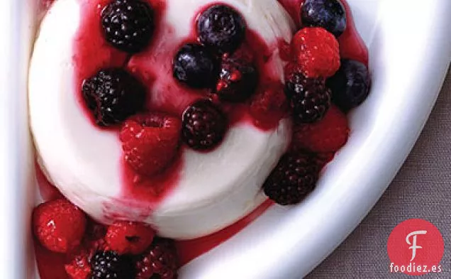 Panna Cotta de Suero de Mantequilla