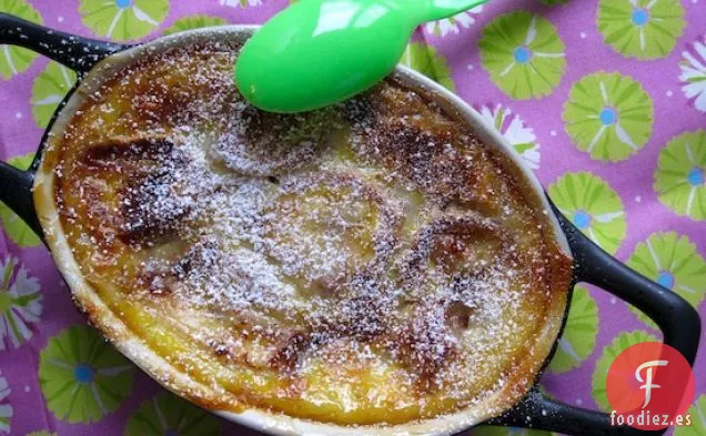 Clafoutis de Plátano