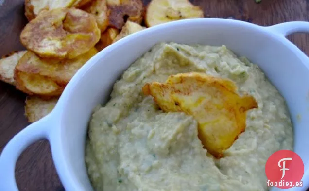 Hummus de Aguacate y Limón