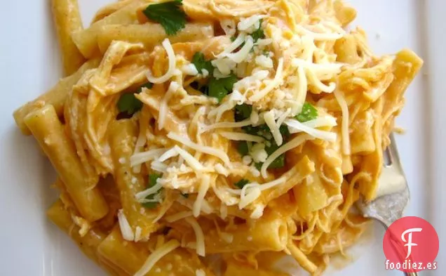 Pasta con Pollo (Pasta Cremosa Colombiana con Pollo)