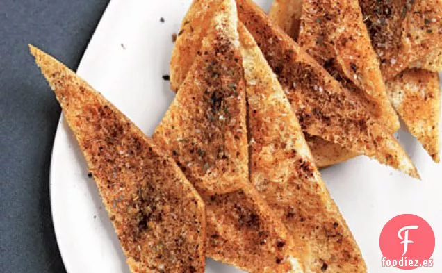 Chips de Pita con Especias