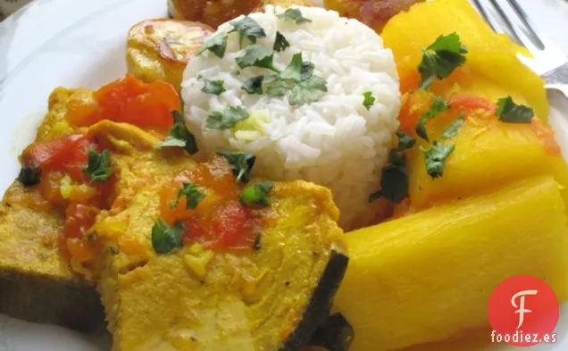 Sudado de Pescado (Guiso de Pescado al Estilo Colombiano)