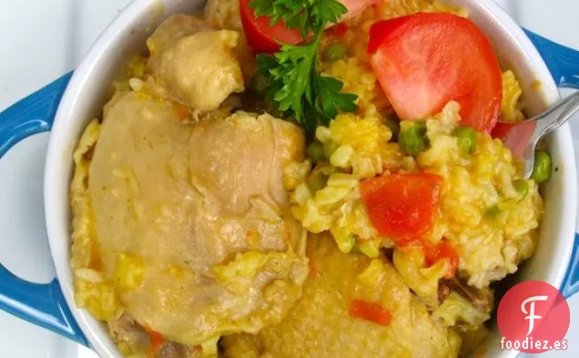 Arroz Tapado (Arroz con Pollo y Cerdo)