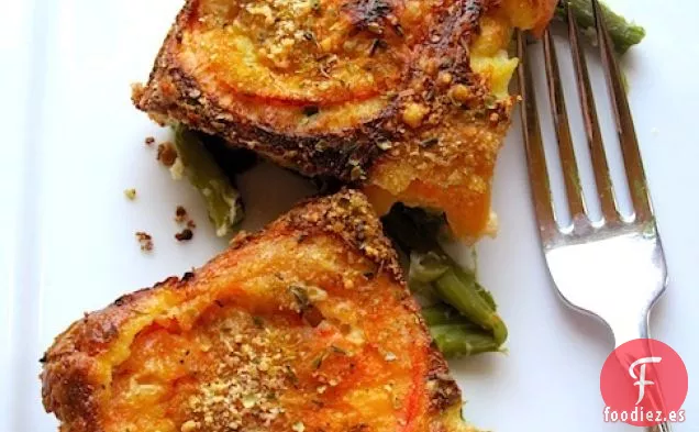 Frittata al Horno con Espárragos y Tomate