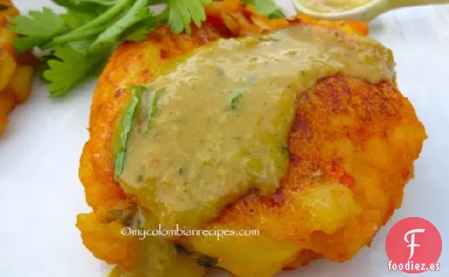 Lapingachos (Pasteles de Papa al Estilo Colombiano)