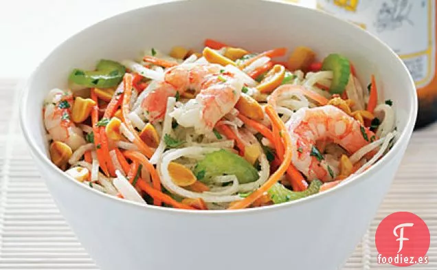 Ensalada de Jícama al Estilo Tailandés