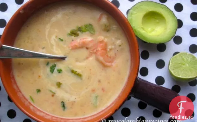 Crema de Camarones