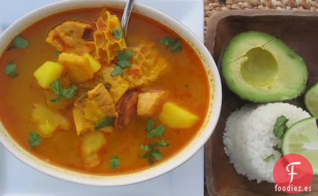 Mondongo Colombiano (Sopa de Cerdo, Callos y Chorizo)