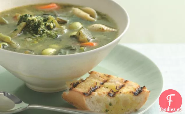 Sopa de Verduras Provenzales (Soupe au Pistou)