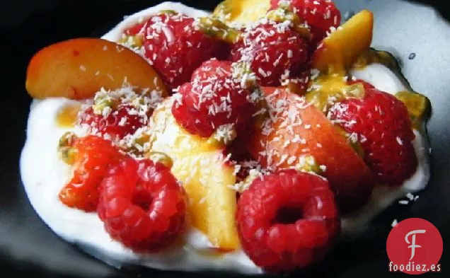 Dieta 5:2 - Ensalada de Frutas de Coco = 174 Calorías