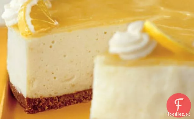 Pastel de Mousse de Cuajada de Limón