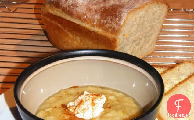 Sopa Fresca de Jengibre y Chirivía