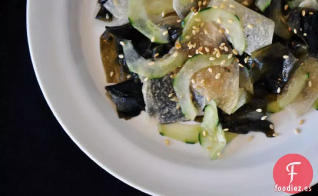 Wakame, Pepino Y Jícama