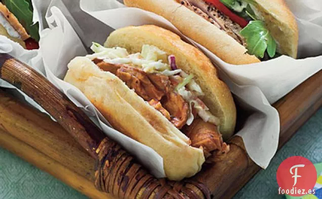 Sándwiches de Barbacoa