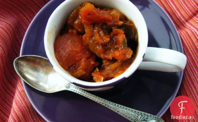 Salsa de Pizza de Berenjena Abundante