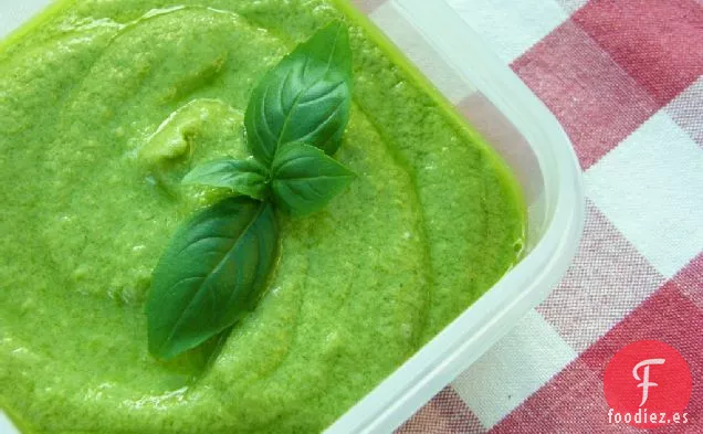 Pesto de Coliflor y Guisantes