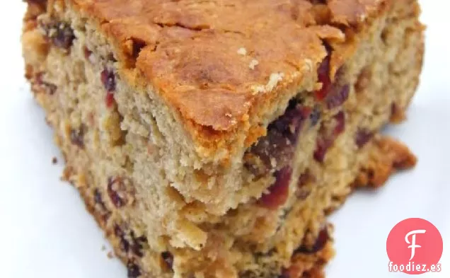 Pastel de Especias de Arándano y Manzana