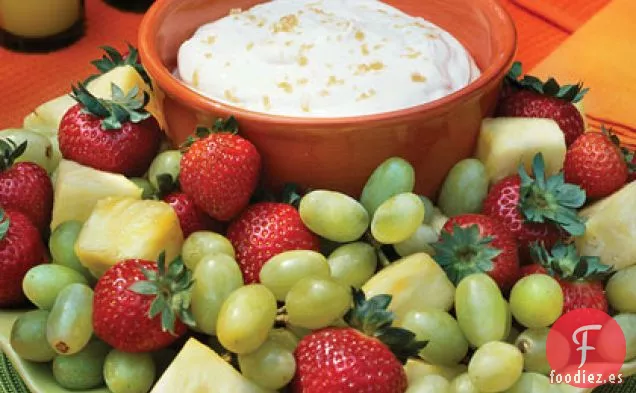 Dip de Fruta de Azúcar Morena